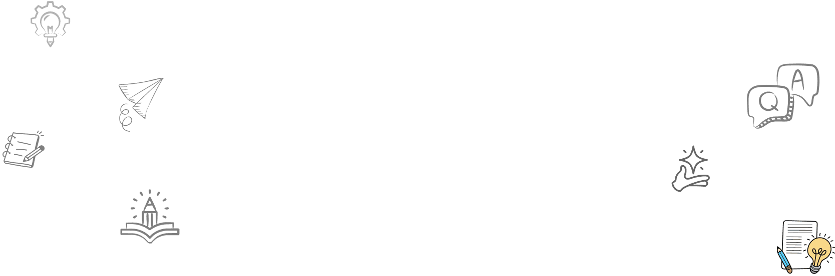 Decorative background icons